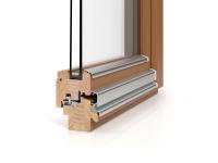 Holz-Fenster-Profil PaXpremium78 mit 3-fach Verglasung