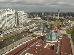 Skyline von Cuxhavener Innenstadt 